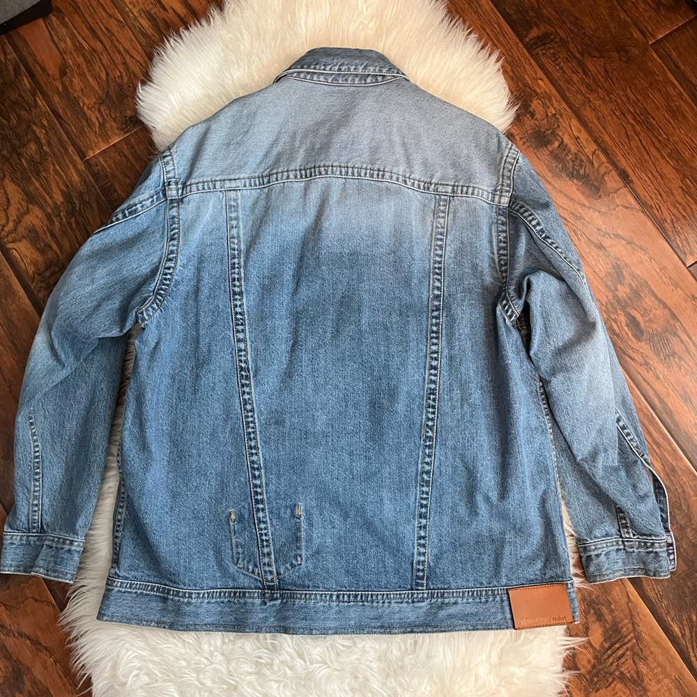 Sean John Denim Jacket Size Large - Picture 6 of 12